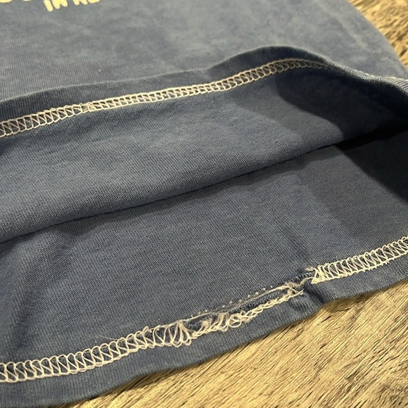 NIRVANA unplugged New York vintage feel Blue Graphic Tee - S - Picture 4 of 6